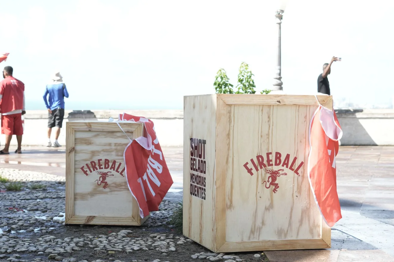 Imagem mostra nova ação de Fireball para o Carnaval de Olinda
