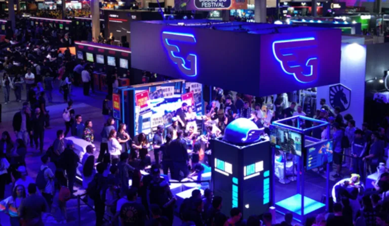 Imagem da feira da gamescom latam, que terá o governo de SP como participante