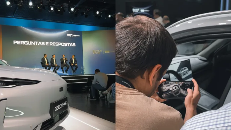 Primeiro modelo da parceria Renault e Geely é revelado em São Paulo com experiência imersiva para a imprensa