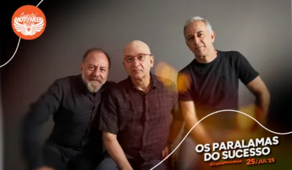 Imagem divulgando a participação do Paralamas do Sucesso no Capital Moto Week 2025
