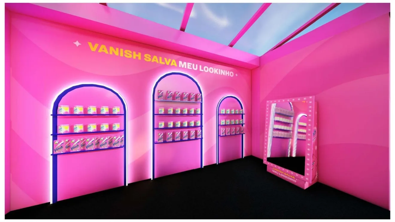 Imagem do estande de Vanish no Nômade Festival