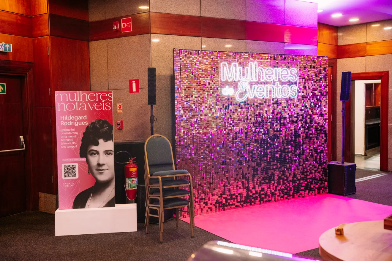 Espaço para fotografias do encontro "Mulheres de Eventos"