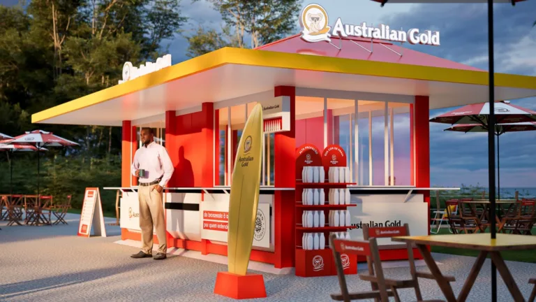 Quiosque Australian Gold no Rio de Janeiro