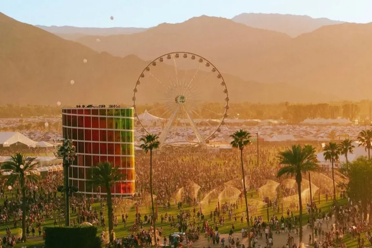Panorâmica do coachella 2025