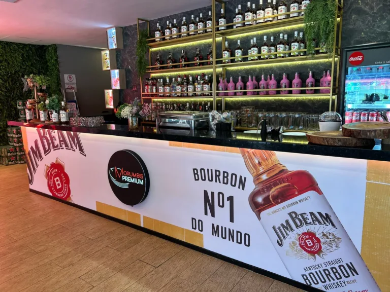Jim Beam ativação no Morumbis