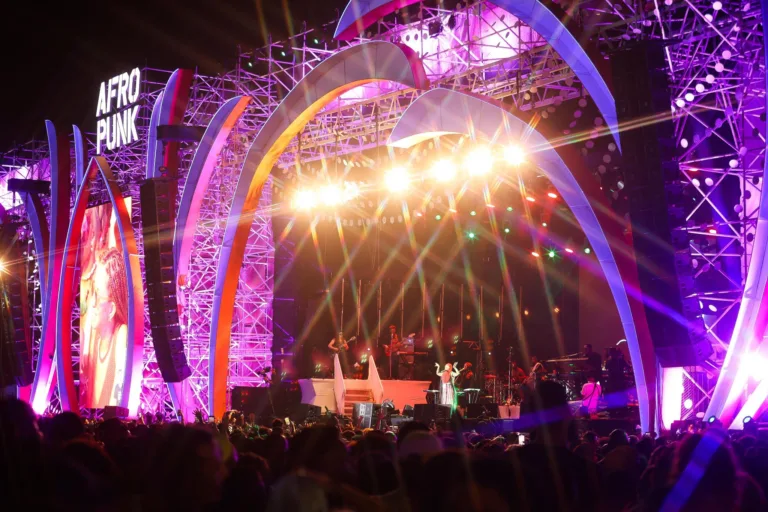 Palco do AFROPUNK Brasil em 2024