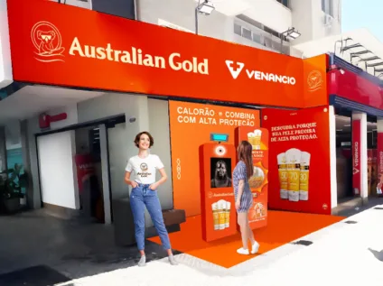 Ativação da Australian Gold na Drogaria Venâncio, no Rio de Janeiro