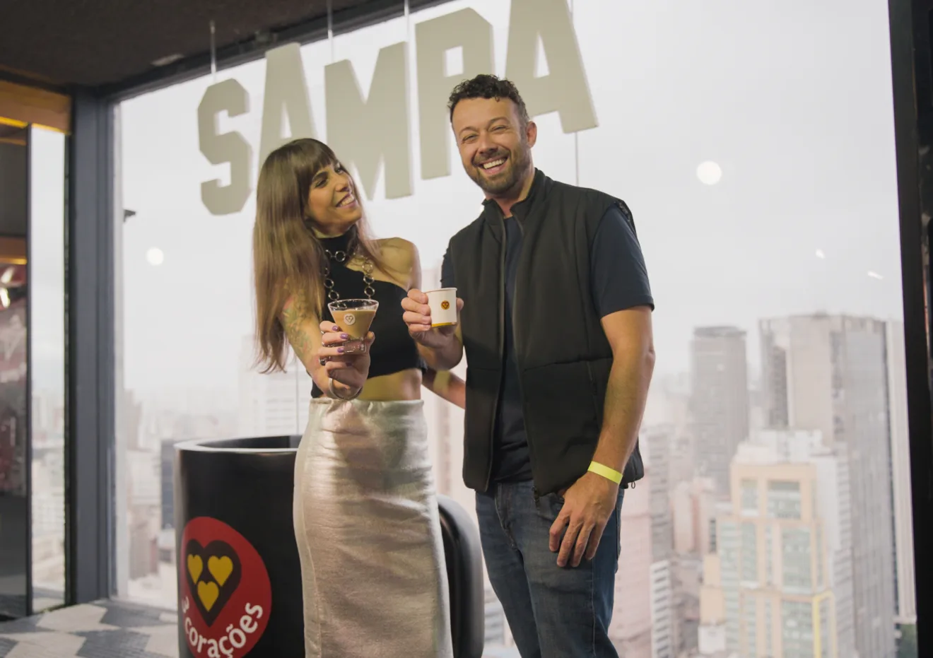 3 Corações coffee party sampa sky