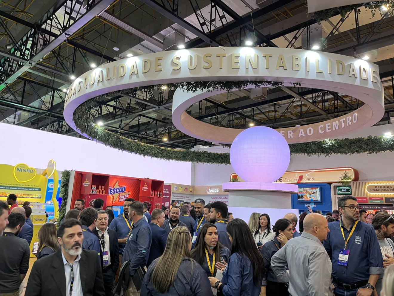 Estande da Nestlé na APAS Show