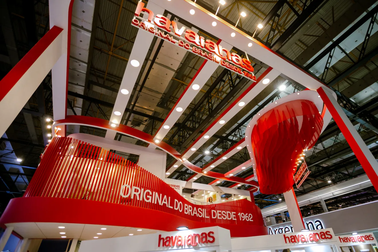 Estande da Havaianas na APAS Show 2025