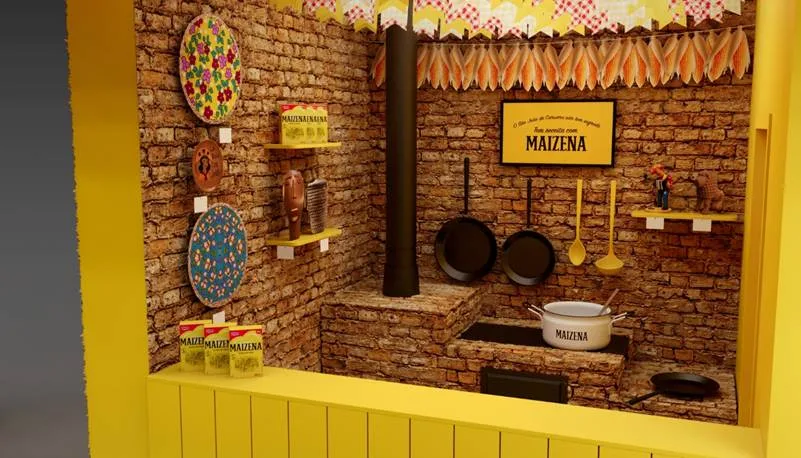 Ativação da Maizena no São João de Caruaru