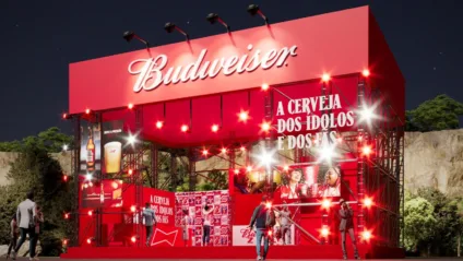 Ativação da Budweiser no Coolritiba