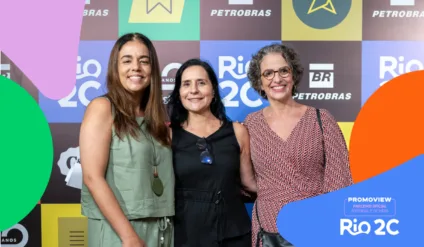 Imagem do evento de lançamento o Rio2C 2025