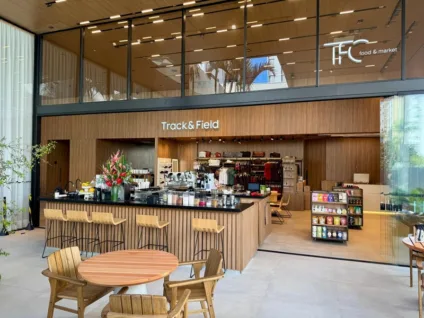 Track&Field pop up café