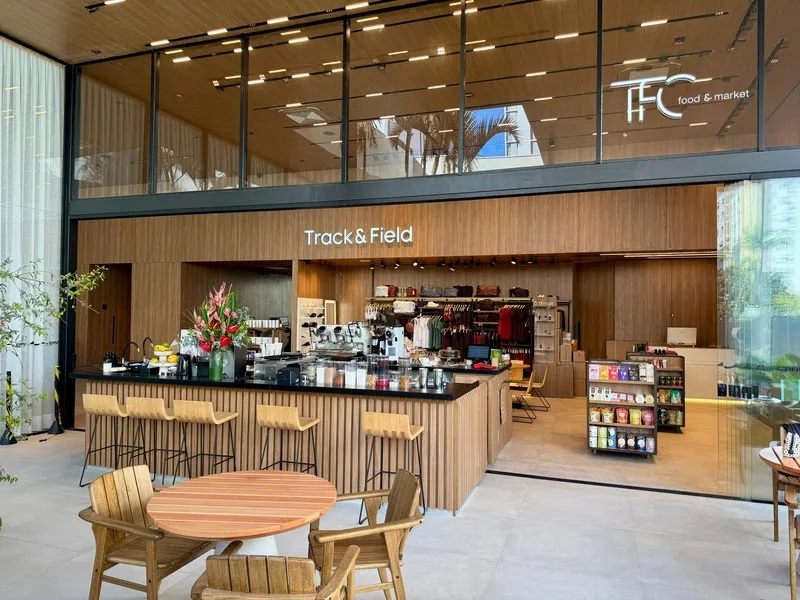 Track&Field pop up café