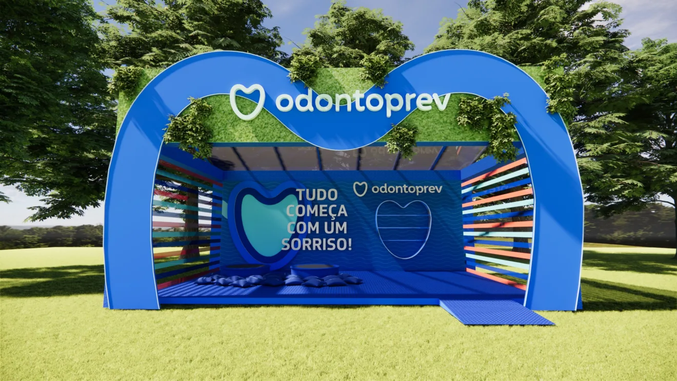 Ativação da Odontoprev no Nômade Festival