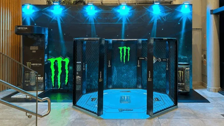 Ativação Monster e UFC, assinada pela agência MAK