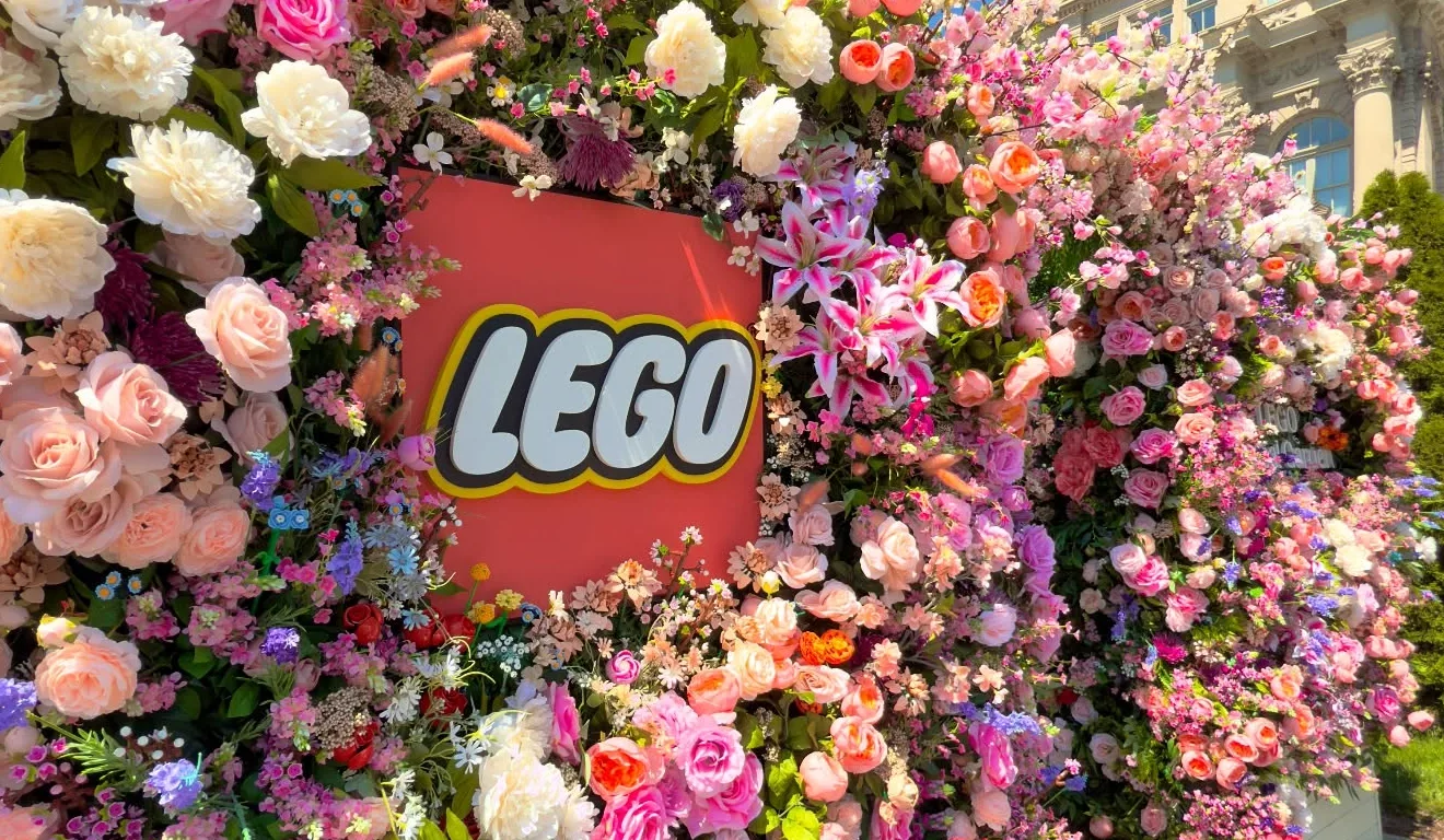 Lego flores