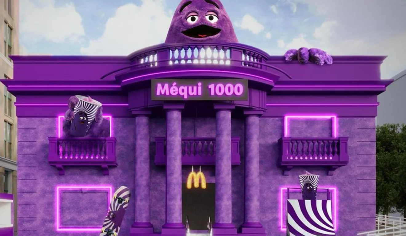 grimace méqui 1000 mcdonald's