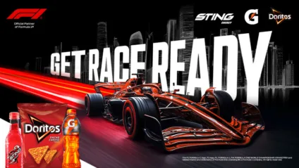 pepsico formula 1 doritos gatorade