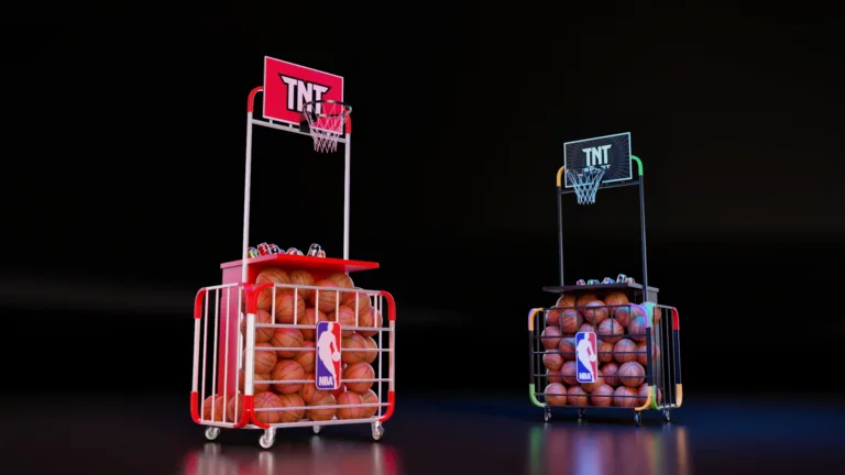 Ativação da TNT como patrocinadora oficial da NBA na NBA House
