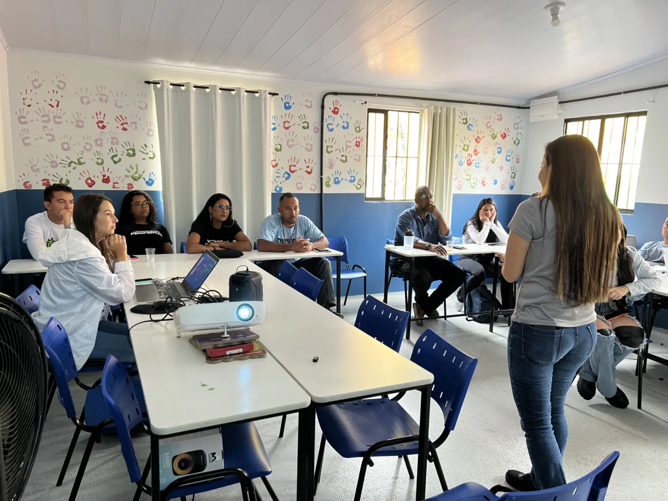 Imagens dos resultados do projeto Favela 3D. no sudeste de São Paulo