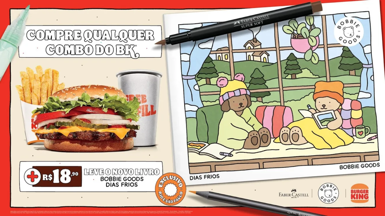 burger king bobbie goods faber-castell