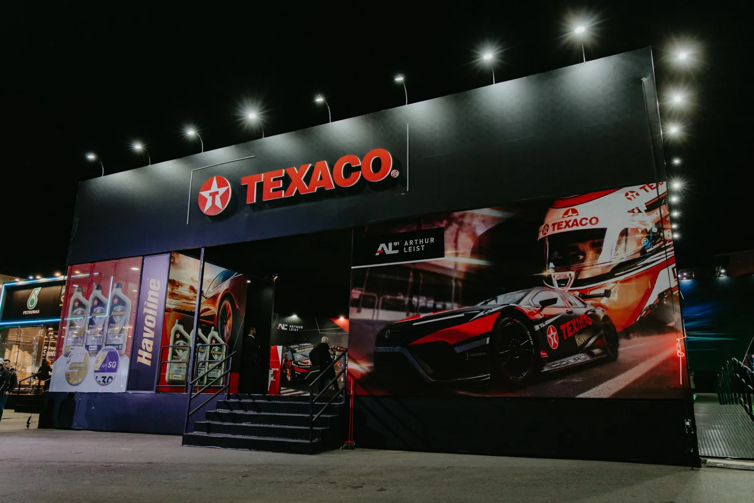 Estande da Texaco no Festival Interlagos - Edição Carros 2025