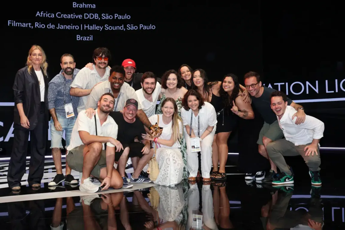 Time vencedor de uma das categorias de brand experience em cannes 2025