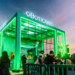 Estande de O Boticário no João Rock 2025