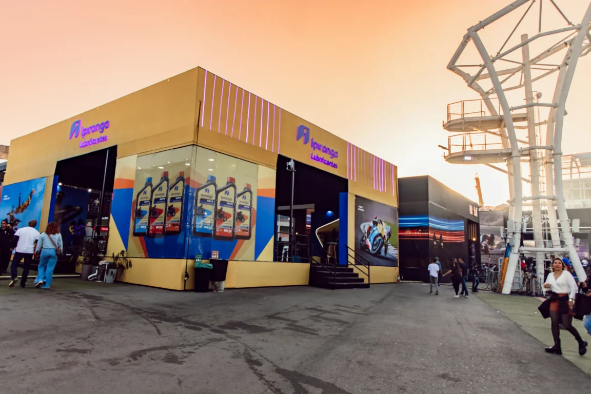 Estande da Ipiranga no Festival Interlagos Edição Moto 2025
