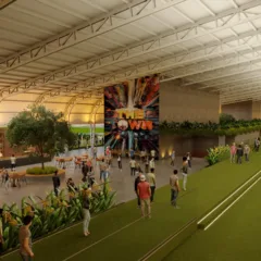 Área Vip do The Town 2025 traz show gastronômico em estrutura de três andares