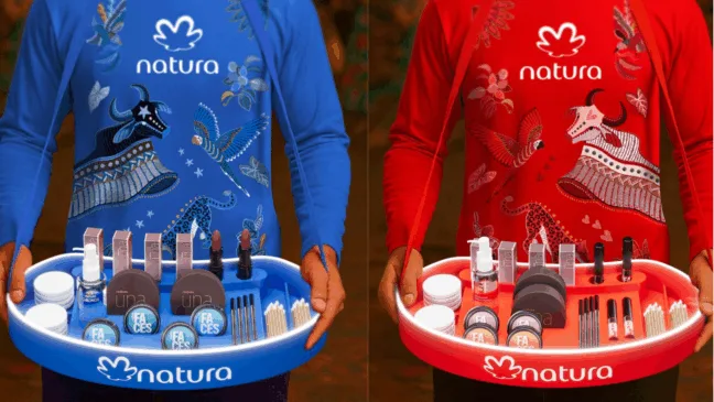 Ativações volantes da Natura no Festival de Parintins