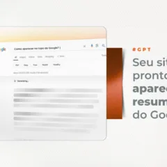 Banner da Otimifica com a pergunta: seu site está pronto para aparecer nas buscas da IA do Google?