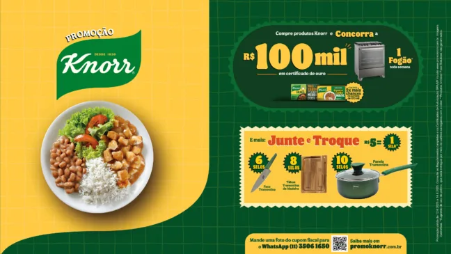 promoção knorr