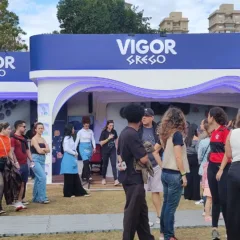 Estande da Vigor Taste Festival