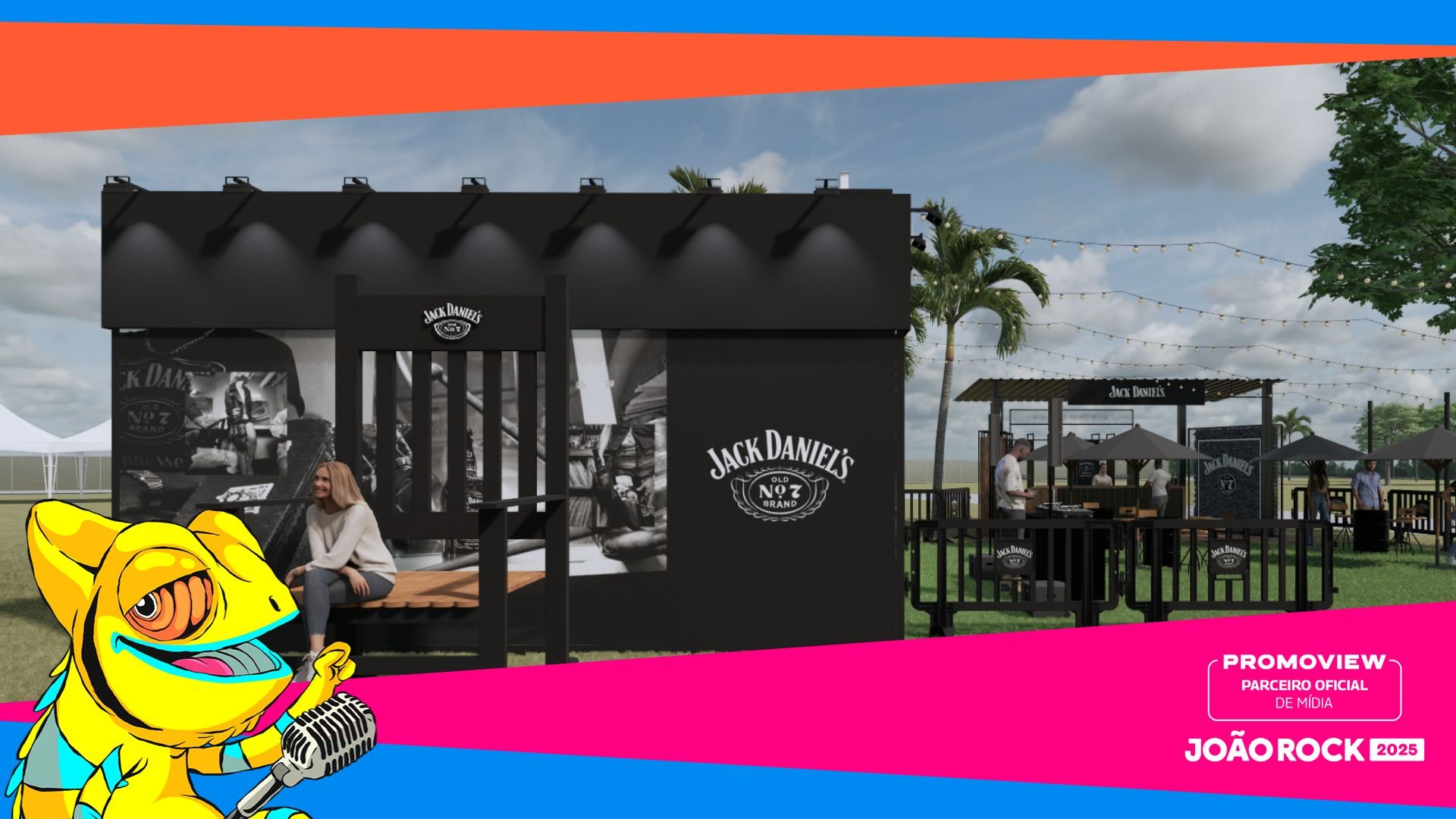 Jack Daniel’s relembra relação com a música no João Rock 2025