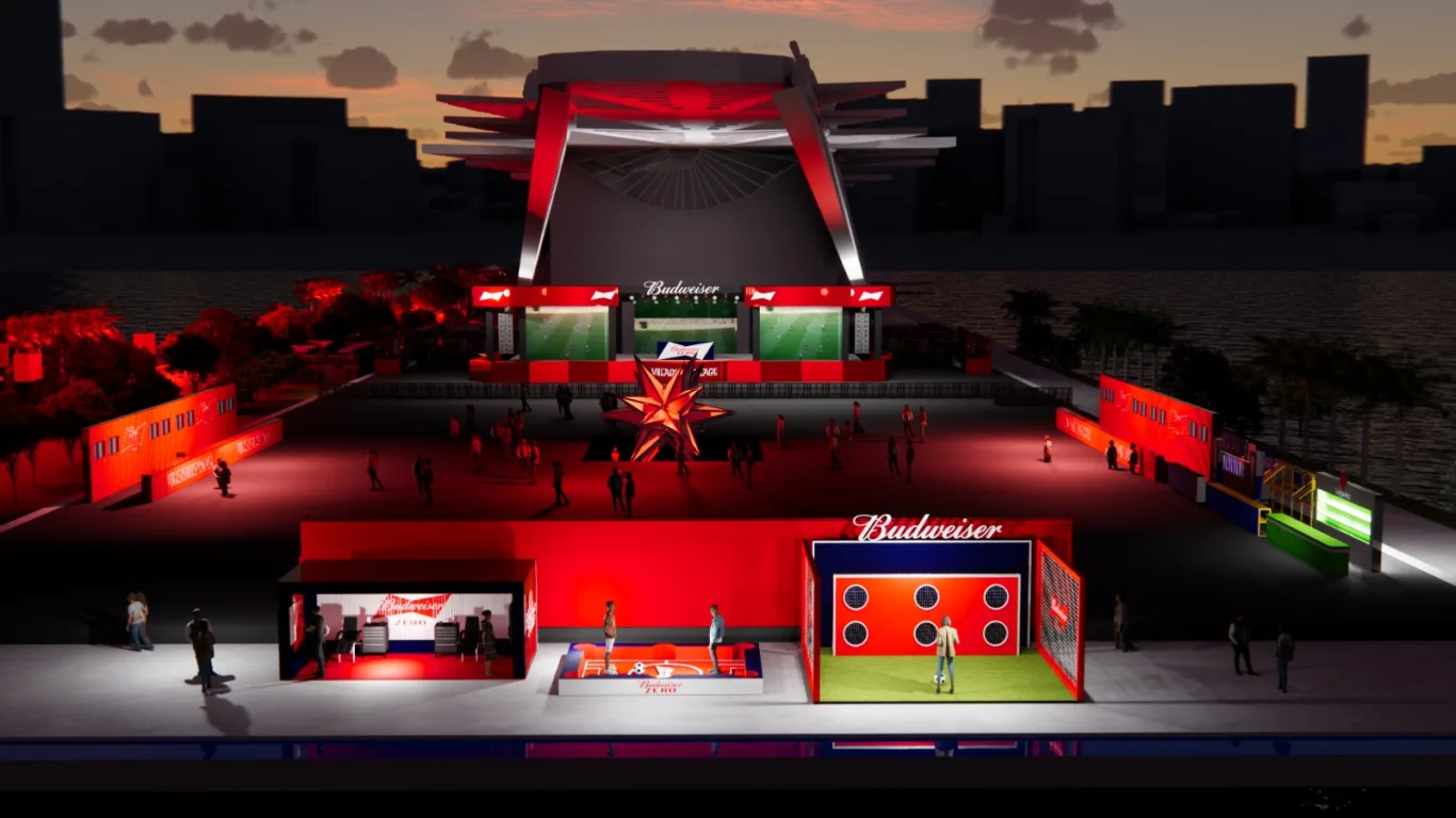 Bud Zone, ativação da Bud no Rio de Janeiro