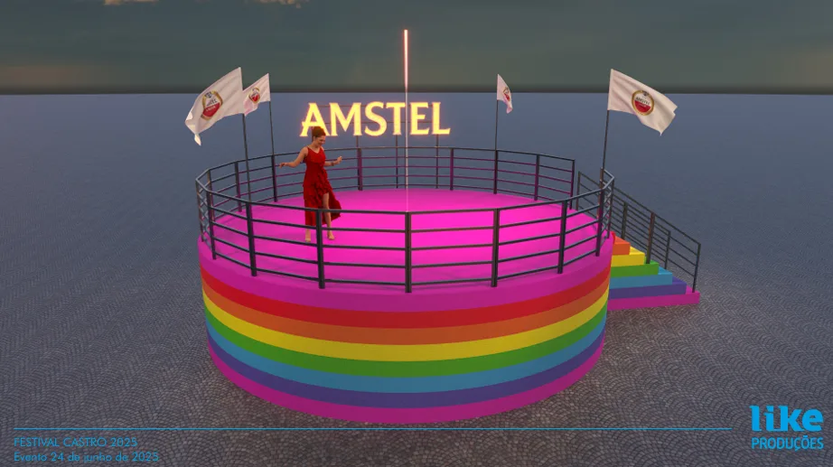 Palco Fantasy by Amstel no Castro Festival