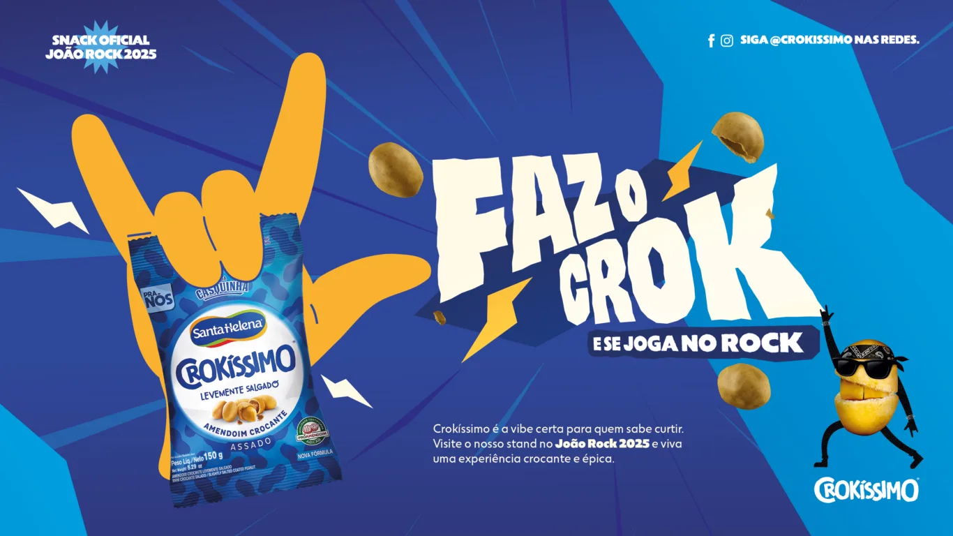 Folder de Crokíssimo no joão rock