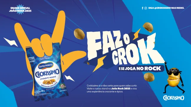 Folder de Crokíssimo no joão rock