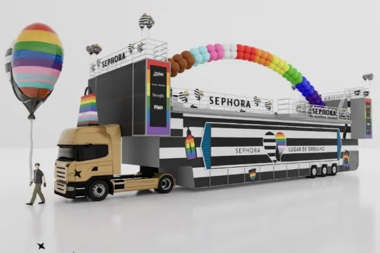 Trio Elétrico da Sephora na Parada do Orgulho LGBT+
