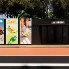 Loja da adidas na Maratona do Rio