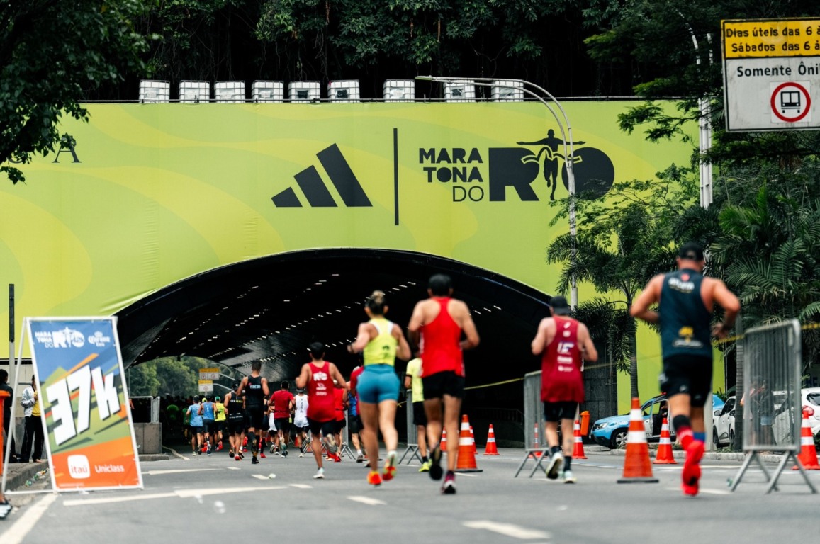 adidas no Túnel do Pasmado