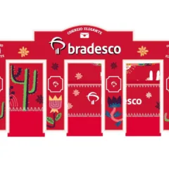 Espaço do Bradesco no Carvalheira na Fogueira