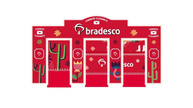 Espaço do Bradesco no Carvalheira na Fogueira