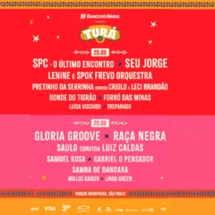 Festival Turá 2025 divulga palcos das atrações em São Paulo; confira os horários