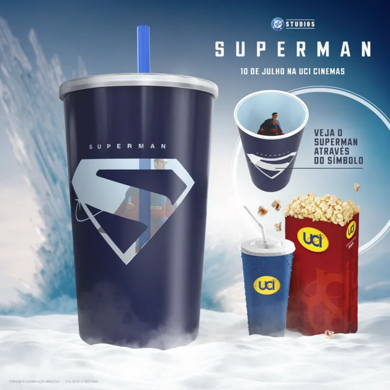 Itens de evento para fãs de Superman, pela UCI