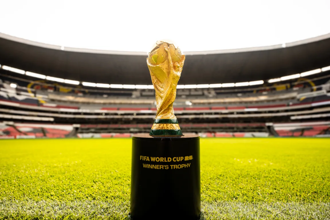 Troféu, ou taça, da Copa do Mundo 2026