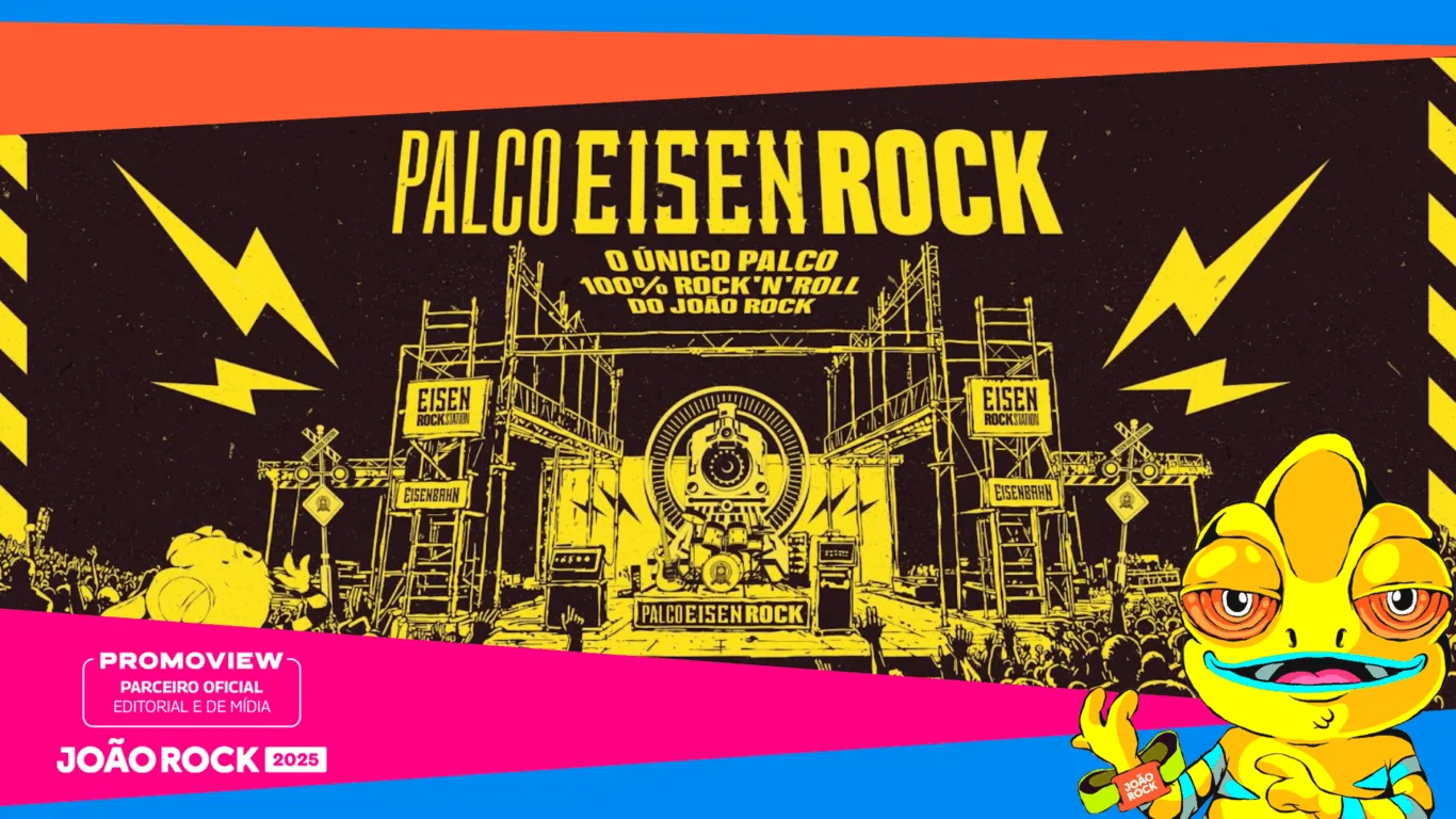 Palco Eisen Rock Folder de Divulgação 